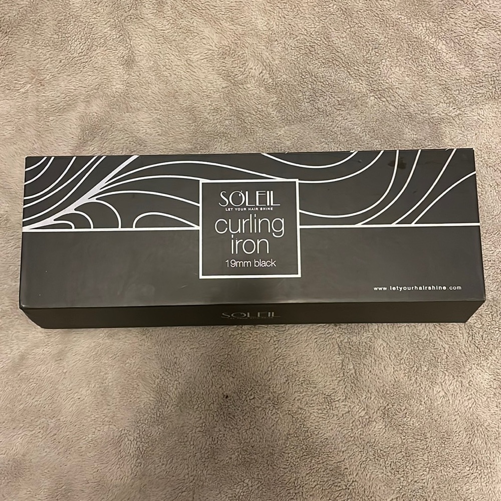 Soleil Ceramic Curling Iron- 19mm